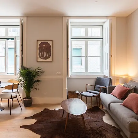Flh Praca Rossio Contemporary Flat Daire